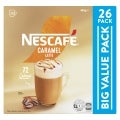 NESCAFÉ® Caramel Latte Sachets 26 Pack