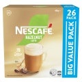 NESCAFÉ® Hazelnut Latte Sachets 26 Pack
