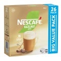 NESCAFÉ® Hazelnut Latte Sachets 26 Pack