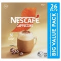 NESCAFÉ® Cappuccino Sachets 26 Pack