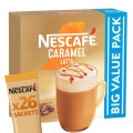 NESCAFÉ COFFEE MIX CARAMEL LATTE Sachets 3 x 26 x 17g 