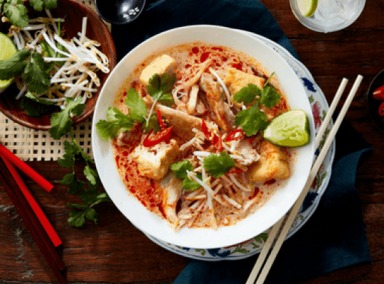 Malaysian Chicken Laksa