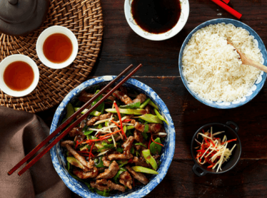 Beef Stir-fry with Oyster Sauce