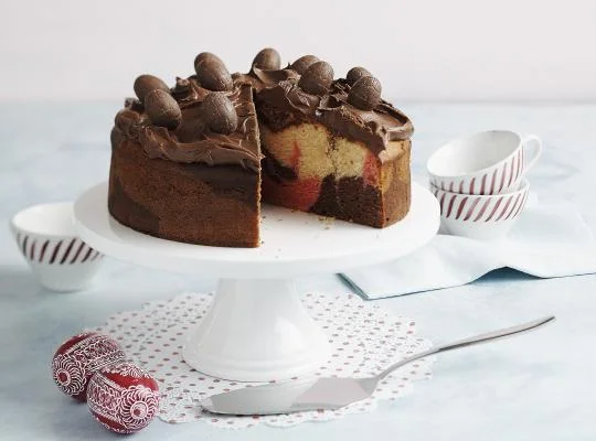 Easter Marble Cake