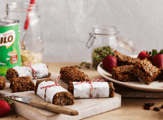Milo Muesli Slice