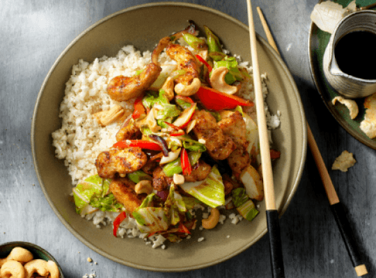 Warm Thai Salad With Chargrilled Pieces