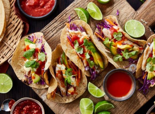 Fiery Fish Tacos
