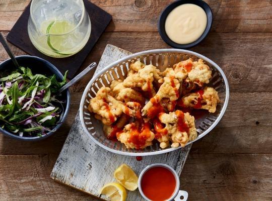 Fried Cauliflower Bites