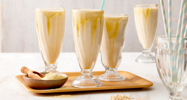 Malted Banana Honey Smoothie