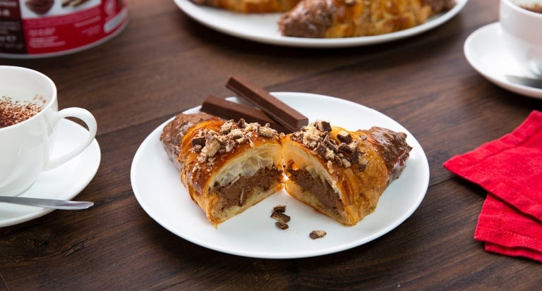 Croissant filled with KITKAT Spread Recipe