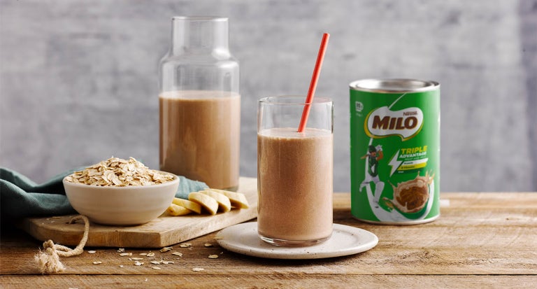 MILO AU_Oat Banana Smoothie