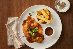 Maggi Schnitzel and Gravy