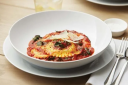 Tomato and Spinach Ravioli