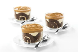 Butterscotch, Chocolate &amp; Vanilla Trifle