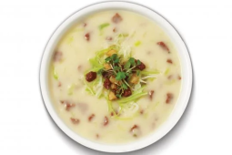 Potato Leek Chorizo Soup