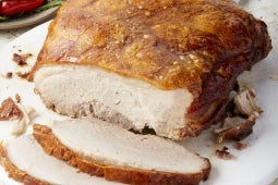 Perfectly roasted pork