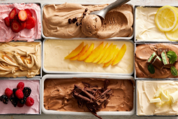 No Churn Strawberry Ice-cream