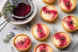 Mini Rosemary & Cardamom Brûlée Tarts