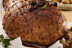 Glazed Ham with a native twist