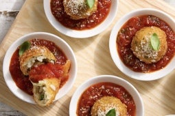 Pea and Parmesan Arancini