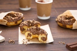 Brioche Doughnut made with KITKAT Spread