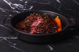 Beef Cheek with Pepper Berry Jus