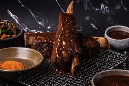 Beef Ribs with Mushroom Demi Glace