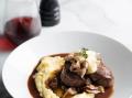 Veal with Mushroom, mash & Gravy