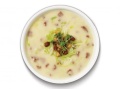 Potato Leek Chorizo Soup