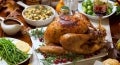 Christmas Turkey With Flamed Cherry Gravy