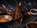 Beef Ribs with Mushroom Demi Glace