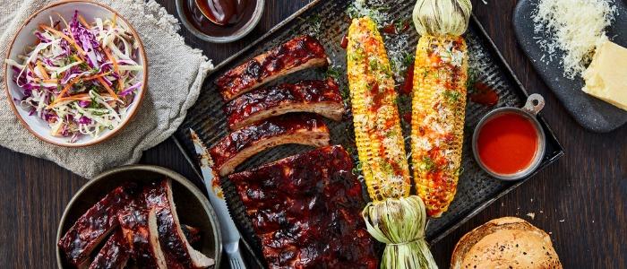 ity sbarbecue sauce, beautifully balanced with hickory flavour and molasses
