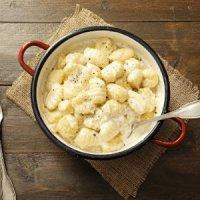 potato in a pan