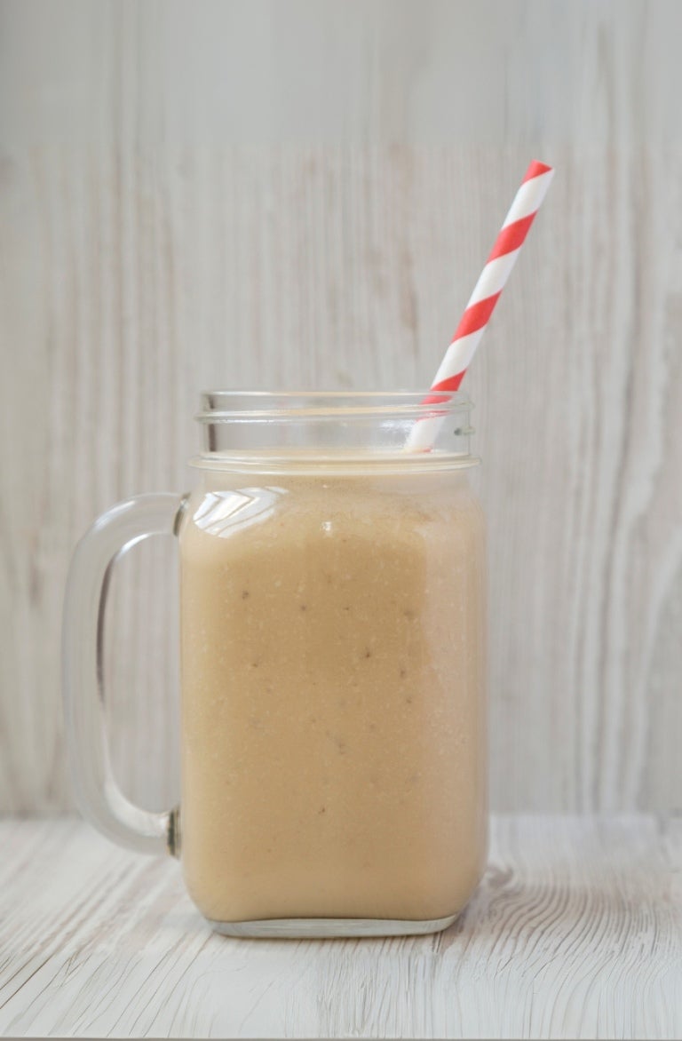 Malted Peanut Butter Coffee Milkshake